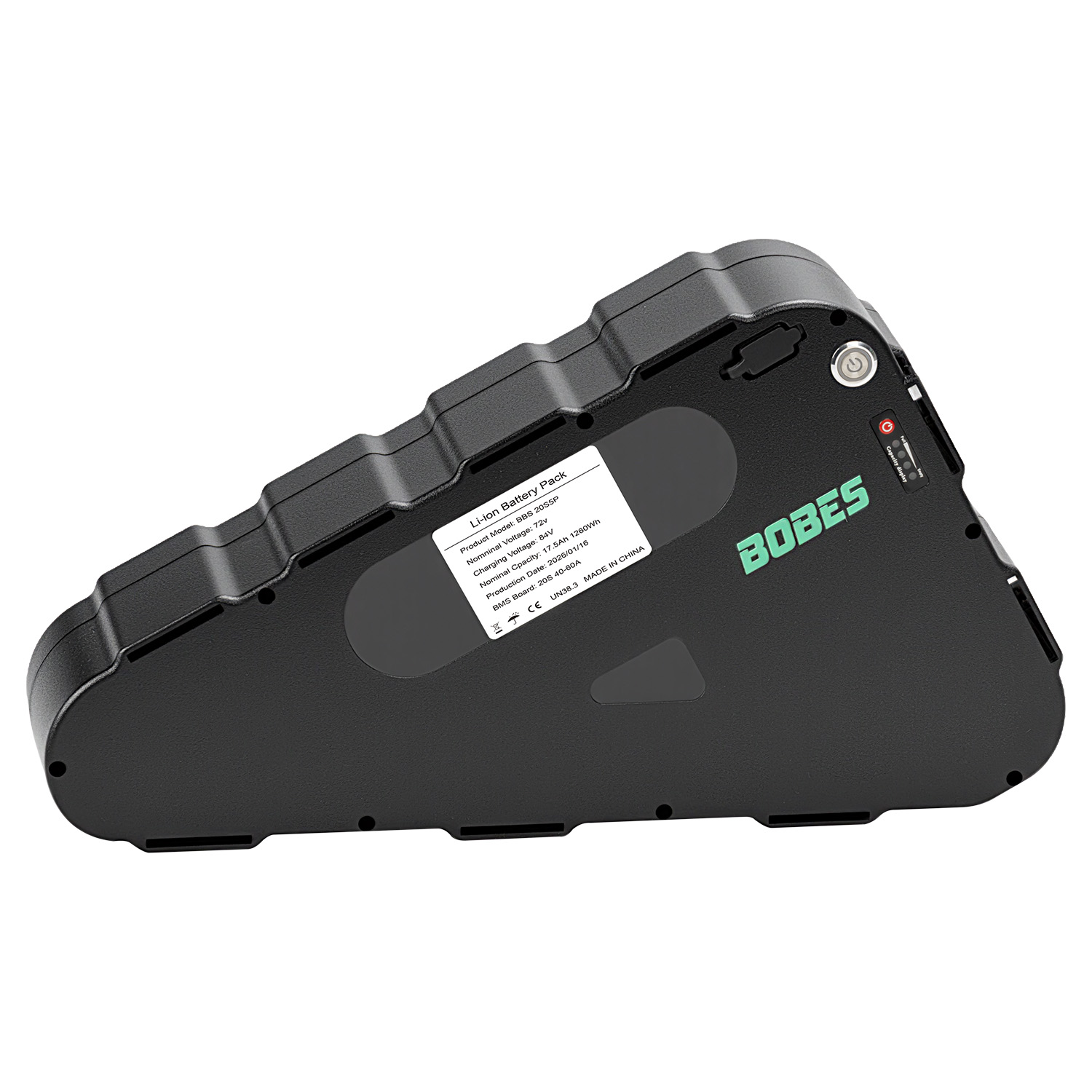 Треугольный электрический велосипед BOBES, 48 В, 52 В, 60 В, 72 В, 20 Ач, 30 Ач, 50 Ач, литиевая батарея для двигателя 500-3000 Вт, толстый велосипед